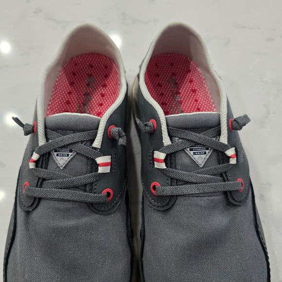 Columbia Mens PFG Bahama Vent Loco Relaxed II Boat Shoes Grey Size 9.5W - Picture 4 of 9